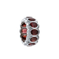 Garnet Silver Ring