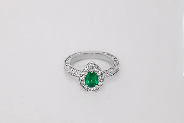 Emerald & Diamond Ring