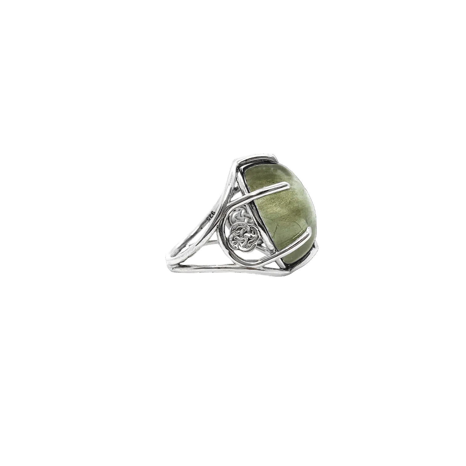 Aquamarine Silver Ring
