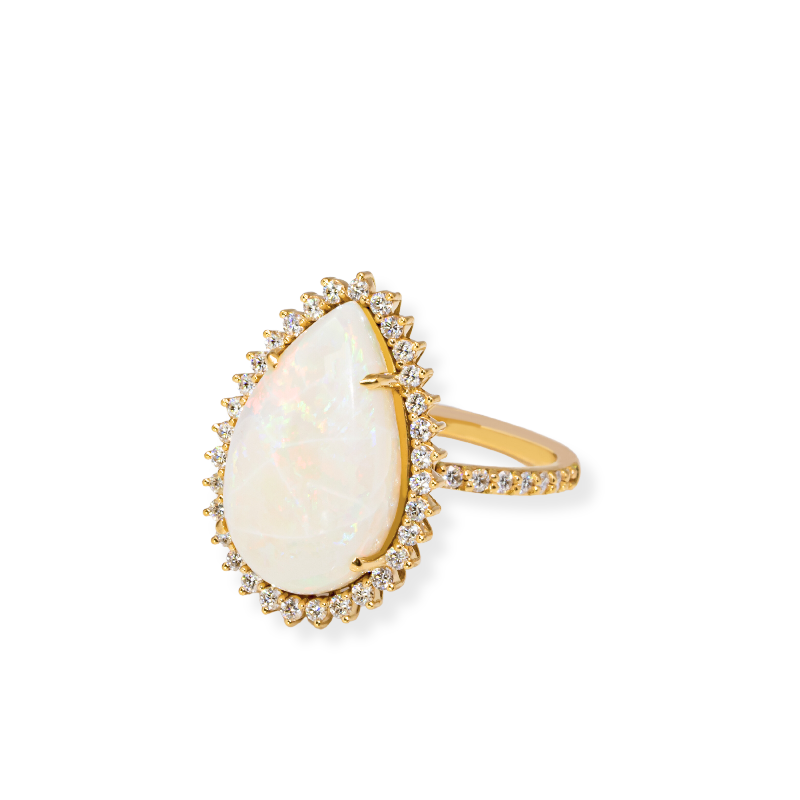 Anillo ópalo
