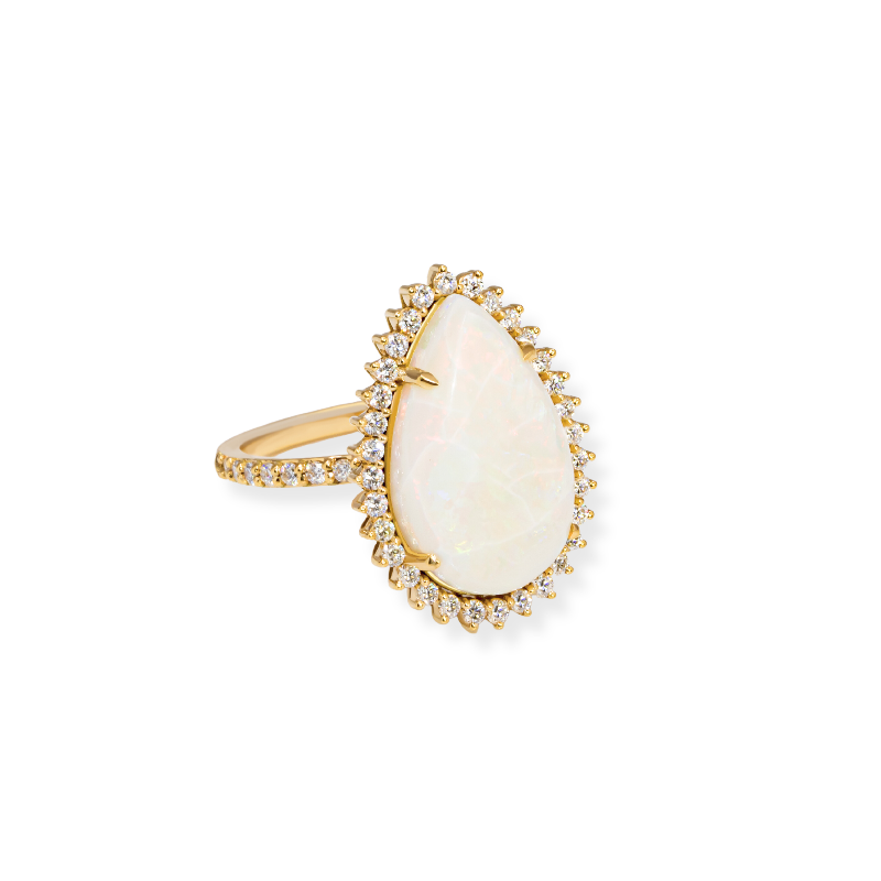 Anillo ópalo