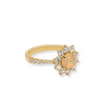 OPAL & DIAMOND RING