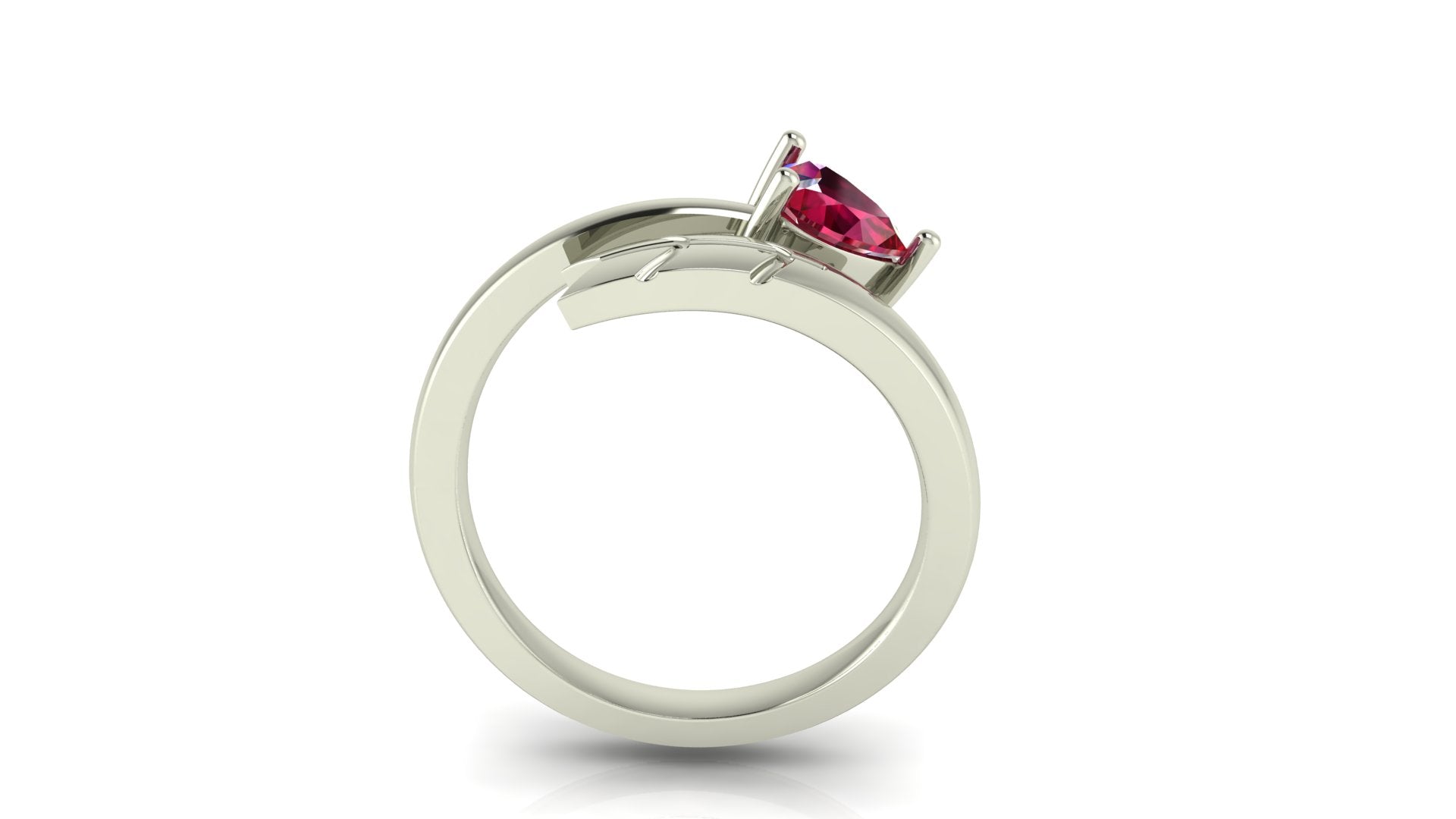 Heart Arrow Ring