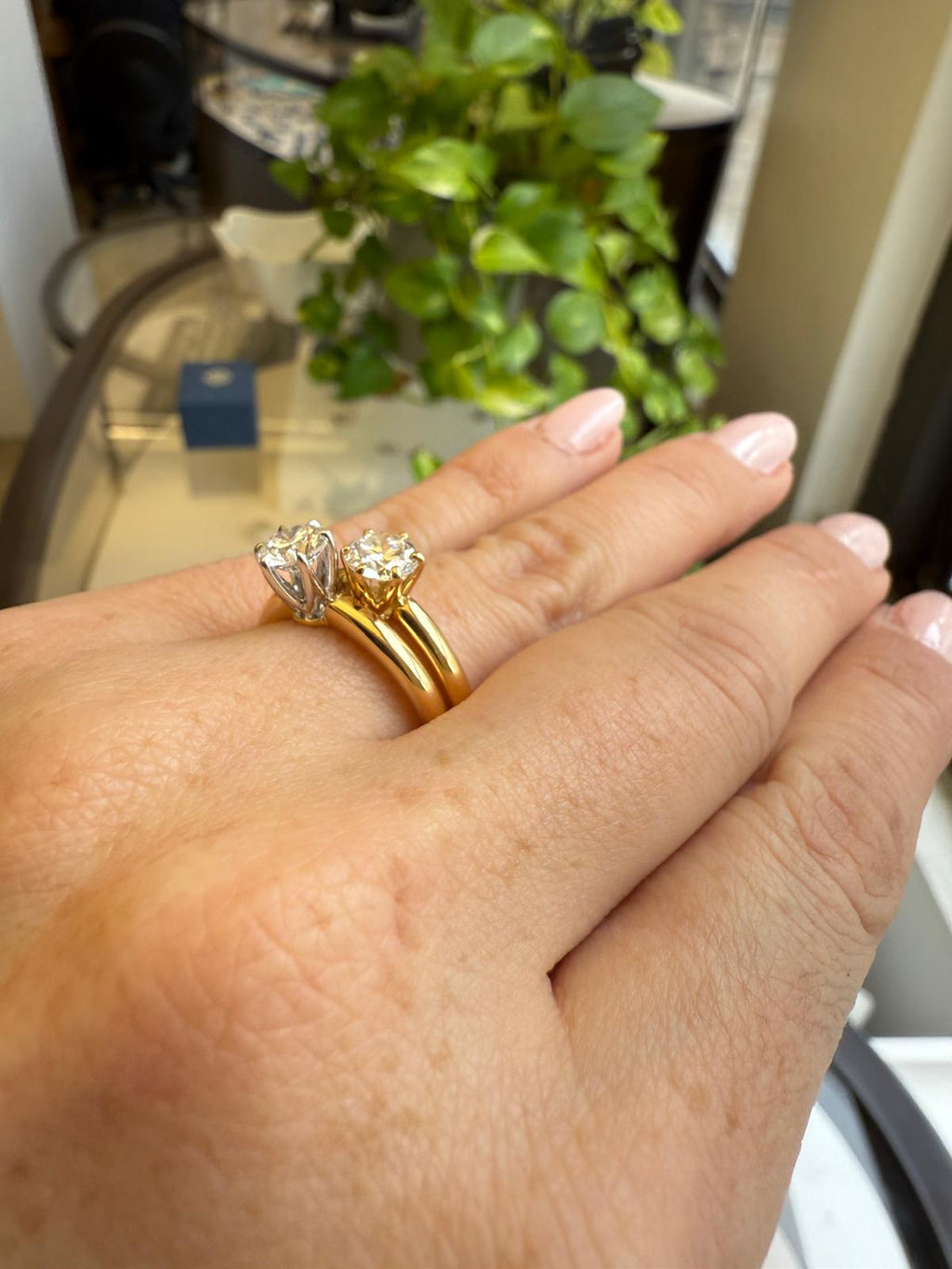 SOLITARY RING 18K