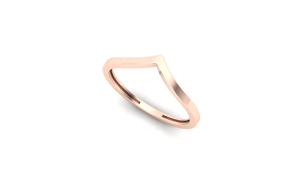 Gold Princess V Ring