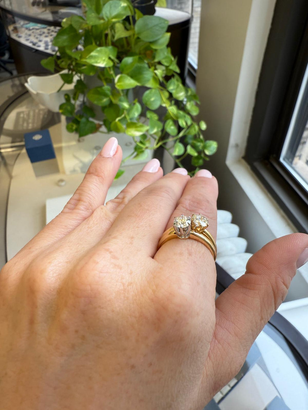 SOLITARY RING 18K