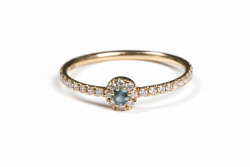 Solitario Turmalina Paraiba