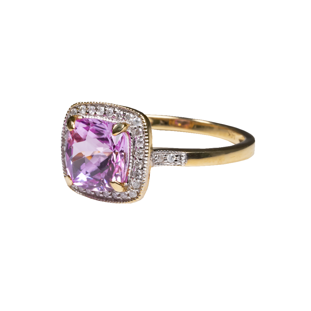 Pink Sapphire Ring
