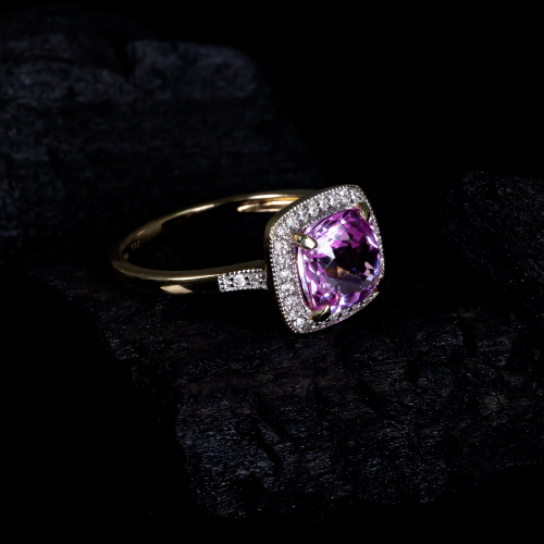 Pink Sapphire Ring