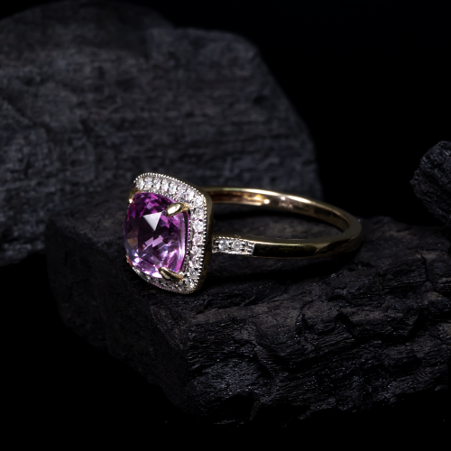 Pink Sapphire Ring