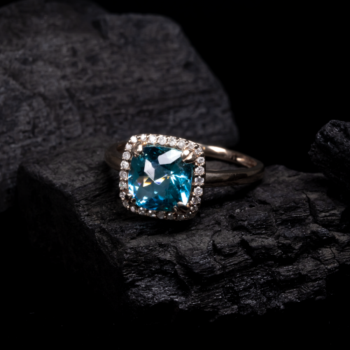 Blue Topaz Ring