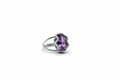 Amethyst Silver Ring
