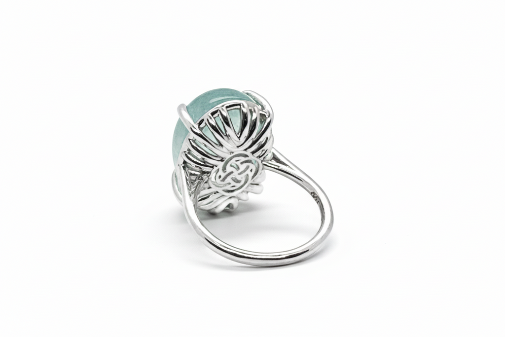 Anillo aguamarina